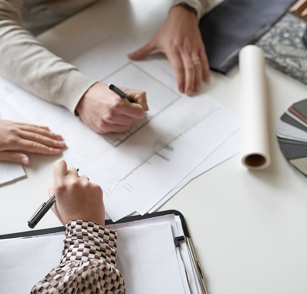 A tailored and collaborative approach to architectural design. 