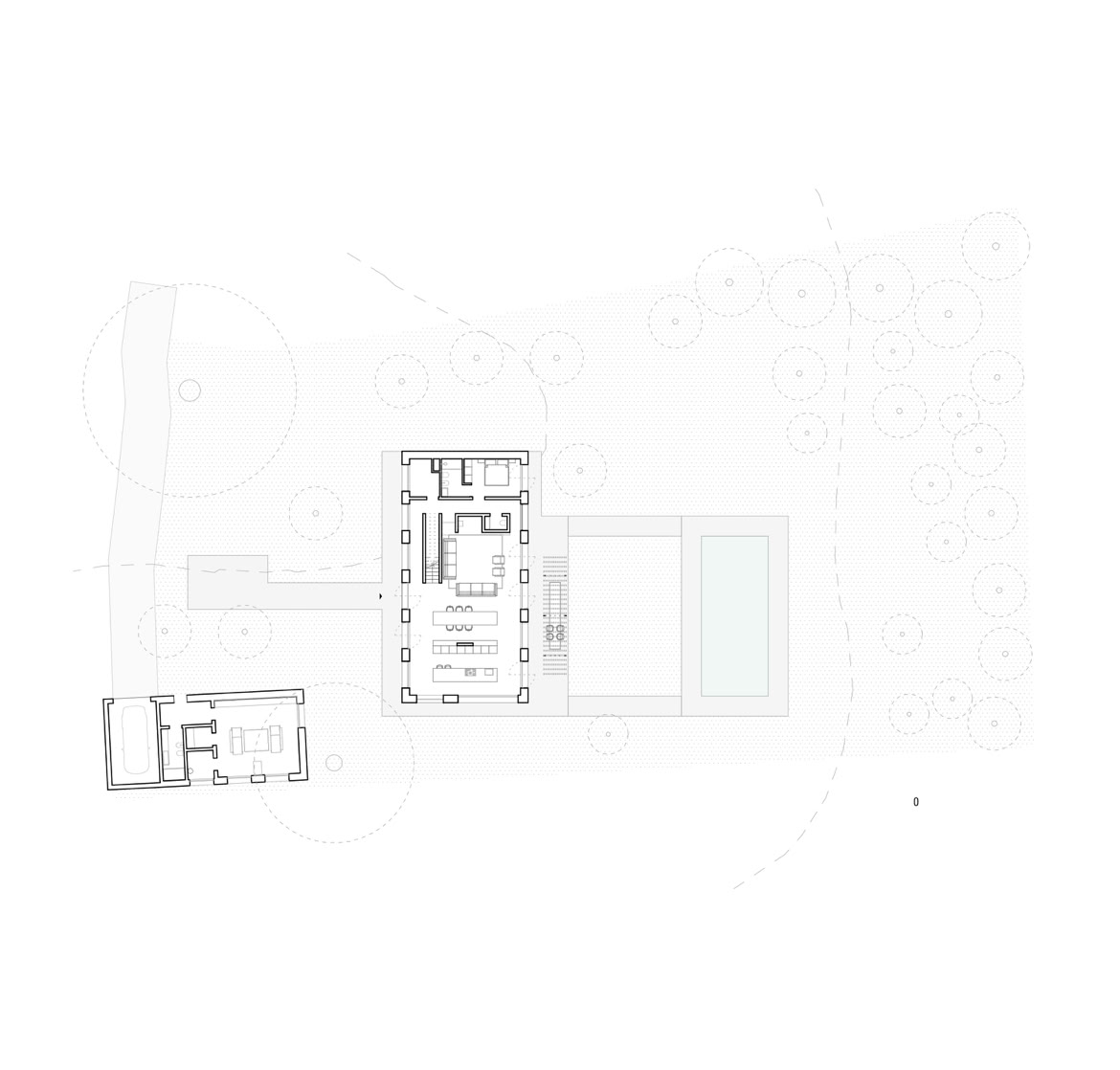 Contemporary rural architecture in Emilia-Romagna: faithful restoration with modern reinterpretation.