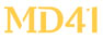 Logo of MD41, the business unit of MIDE srl dedicated to large-scale projects and workplace design.